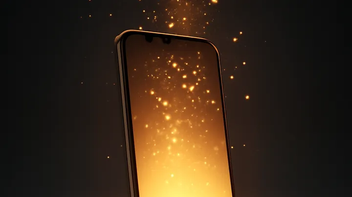 7666BAT COM - Modern phone with glowing screen 7666BAT COM Modern phone with glowing screen